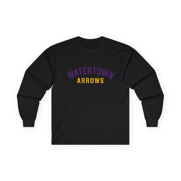 Watertown Arrows Unisex Long Sleeve Tee - Comfortable Cotton Top for Team Spirit