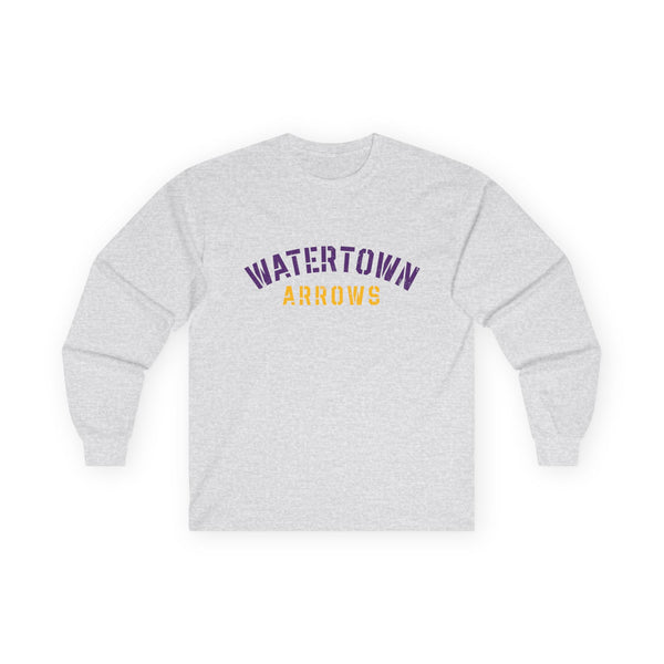 Watertown Arrows Unisex Long Sleeve Tee - Comfortable Cotton Top for Team Spirit