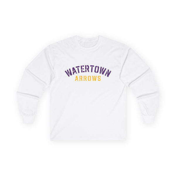 Watertown Arrows Unisex Long Sleeve Tee - Comfortable Cotton Top for Team Spirit