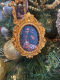 Mini Ornate Nativity Ornament