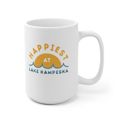 Happiest at Lake Kampeska Mug - Dustin Sinner Fine Art
